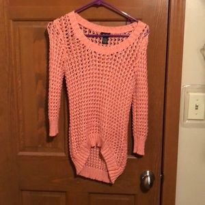 Coral/pink sweater